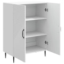 vidaXL Széf Fehér 66 x 34,5 x 89,5 cm Szerelt Fa