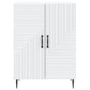 vidaXL Széf Fehér 66 x 34,5 x 89,5 cm Szerelt Fa