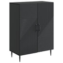 vidaXL Széf Fekete 66 x 34,5 x 89,5 cm Szerelt Fa