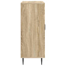 vidaXL Széf Sonoma Tölgy 66 x 34,5 x 89,5 cm Szerelt Fa