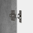 vidaXL Széf Betonszürke 66 x 34,5 x 89,5 cm Szerelt Fa