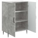 vidaXL Széf Betonszürke 66 x 34,5 x 89,5 cm Szerelt Fa