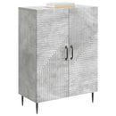 vidaXL Széf Betonszürke 66 x 34,5 x 89,5 cm Szerelt Fa