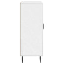 vidaXL Széf Magasfényű Fehér 66 x 34,5 x 89,5 cm Szerelt Fa