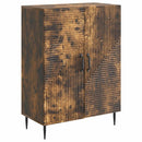 vidaXL Széf Füstös Tölgy 66 x 34,5 x 89,5 cm Szerelt Fa