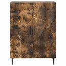 vidaXL Széf Füstös Tölgy 66 x 34,5 x 89,5 cm Szerelt Fa