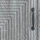 vidaXL Széf Szürke Sonoma 66 x 34,5 x 89,5 cm Szerelt Fa