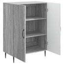 vidaXL Széf Szürke Sonoma 66 x 34,5 x 89,5 cm Szerelt Fa