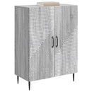 vidaXL Széf Szürke Sonoma 66 x 34,5 x 89,5 cm Szerelt Fa