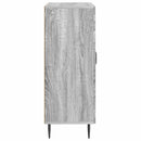 vidaXL Széf Szürke Sonoma 66 x 34,5 x 89,5 cm Szerelt Fa