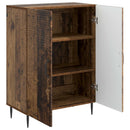 vidaXL Széf Antik Fa 66 x 34,5 x 89,5 cm Szerelt Fa