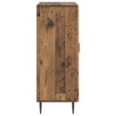 vidaXL Széf Antik Fa 66 x 34,5 x 89,5 cm Szerelt Fa