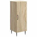 vidaXL Széf Sonoma Tölgy 33 x 34,5 x 89,5 cm Szerelt Fa