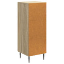 vidaXL Széf Sonoma Tölgy 33 x 34,5 x 89,5 cm Szerelt Fa