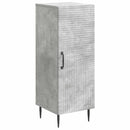vidaXL Széf Betonszürke 33 x 34,5 x 89,5 cm Szerelt Fa