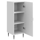 vidaXL Széf Magasfényű Fehér 33 x 34,5 x 89,5 cm Szerelt Fa