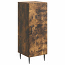 vidaXL Széf Füstös Tölgy 33 x 34,5 x 89,5 cm Szerelt Fa
