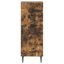 vidaXL Széf Füstös Tölgy 33 x 34,5 x 89,5 cm Szerelt Fa