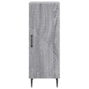 vidaXL Széf Szürke Sonoma 33 x 34,5 x 89,5 cm Szerelt Fa