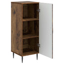 vidaXL Széf Antik Fa 33 x 34,5 x 89,5 cm Szerelt Fa