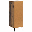 vidaXL Széf Antik Fa 33 x 34,5 x 89,5 cm Szerelt Fa