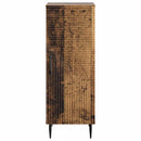vidaXL Széf Antik Fa 33 x 34,5 x 89,5 cm Szerelt Fa