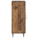 vidaXL Széf Antik Fa 33 x 34,5 x 89,5 cm Szerelt Fa