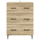 vidaXL Fiókos szekrény Sonoma Tölgy 66 x 34,5 x 89,5 cm Szerelt Fa