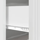 vidaXL Fiókos szekrény Magasfényű Fehér 66 x 34,5 x 89,5 cm Szerelt Fa