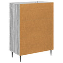 vidaXL Fiókos szekrény Szürke Sonoma 66 x 34,5 x 89,5 cm Szerelt Fa