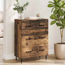 vidaXL Fiókos szekrény Antik Fa 66 x 34,5 x 89,5 cm Szerelt Fa