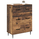 vidaXL Fiókos szekrény Antik Fa 66 x 34,5 x 89,5 cm Szerelt Fa