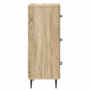 vidaXL Fiókos szekrény Sonoma Tölgy 33 x 34,5 x 89,5 cm Szerelt Fa