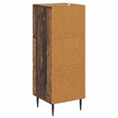 vidaXL Fiókos szekrény Antik Fa 33 x 34,5 x 89,5 cm Szerelt Fa