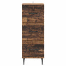 vidaXL Fiókos szekrény Antik Fa 33 x 34,5 x 89,5 cm Szerelt Fa