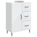 vidaXL Széf Fehér 66 x 34,5 x 89,5 cm Szerelt Fa