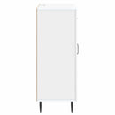 vidaXL Széf Fehér 66 x 34,5 x 89,5 cm Szerelt Fa