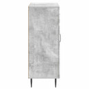vidaXL Széf fiókkal Betonszürke 66 x 34,5 x 89,5 cm Szerelt Fa