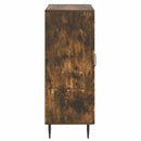 vidaXL Széf fiókkal Füstös Tölgy 66 x 34,5 x 89,5 cm Szerelt Fa