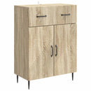 vidaXL Széf fiókkal Sonoma Tölgy 66 x 34,5 x 89,5 cm Szerelt Fa