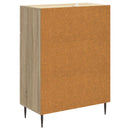 vidaXL Széf fiókkal Sonoma Tölgy 66 x 34,5 x 89,5 cm Szerelt Fa