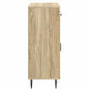 vidaXL Széf fiókkal Sonoma Tölgy 66 x 34,5 x 89,5 cm Szerelt Fa