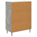 vidaXL Széf Betonszürke 66 x 34,5 x 89,5 cm Szerelt Fa