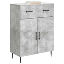 vidaXL Széf Betonszürke 66 x 34,5 x 89,5 cm Szerelt Fa