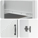 vidaXL Széf fiókkal Magasfényű Fehér 66 x 34,5 x 89,5 cm Szerelt Fa
