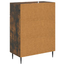 vidaXL Széf Füstös Tölgy 66 x 34,5 x 89,5 cm Szerelt Fa