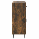 vidaXL Széf Füstös Tölgy 66 x 34,5 x 89,5 cm Szerelt Fa