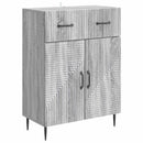 vidaXL Széf Szürke Sonoma 66 x 34,5 x 89,5 cm Szerelt Fa