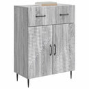 vidaXL Széf Szürke Sonoma 66 x 34,5 x 89,5 cm Szerelt Fa