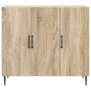 vidaXL Széf Sonoma Tölgy 89 x 34,5 x 80 cm Szerelt Fa